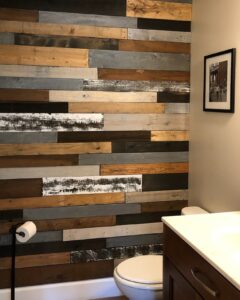 Pallet Wall Bathroom